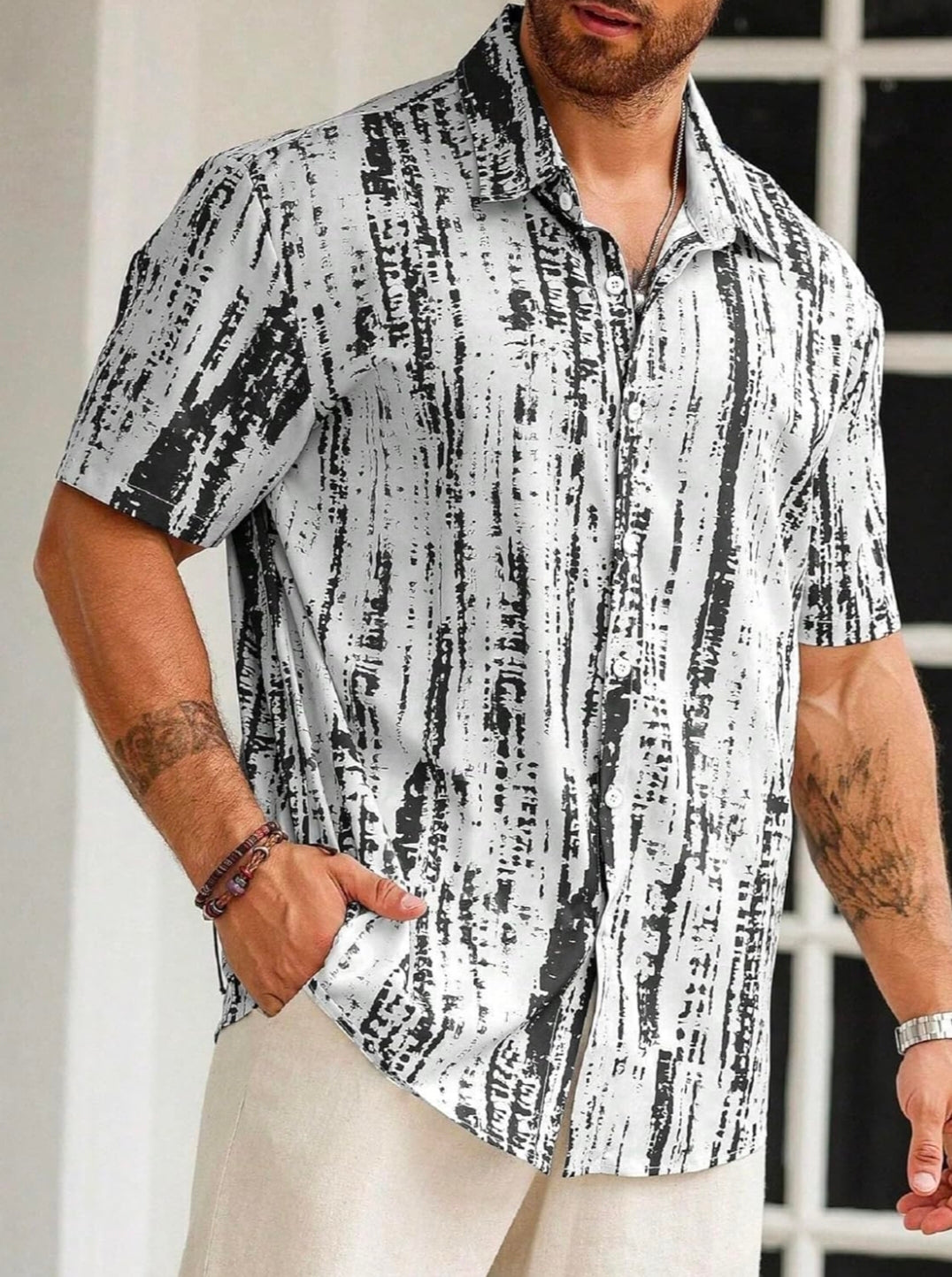 Lymio Shirt for Men|| Regular Fit Shirt for Men|| Men Stylish Shirt (Tiedite-Shirt)